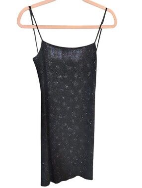 Little Black Mini Cocktail Dress Size M BY A Fortiori Super Cute